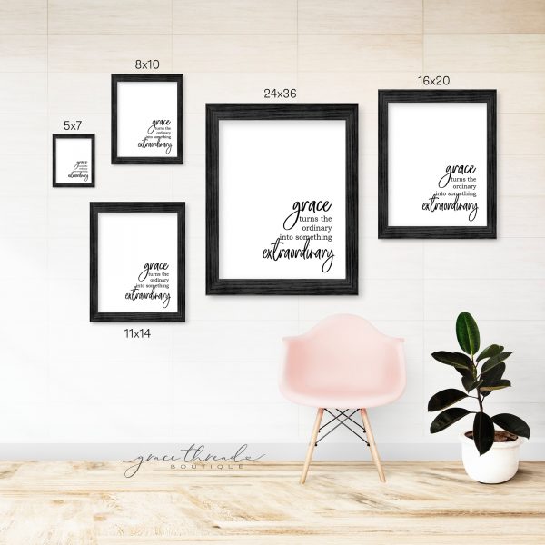 print dimensions for wall prints